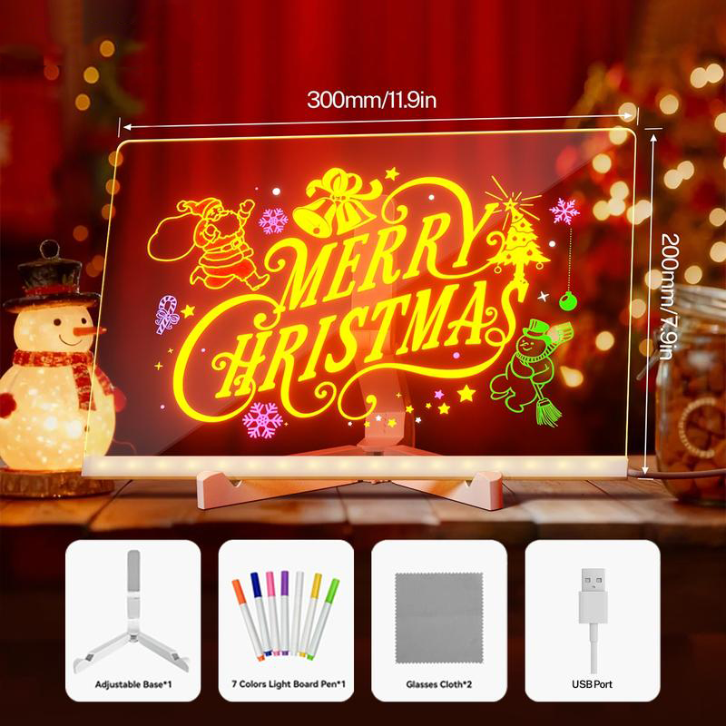 LED Neon Light Drawing Pad
