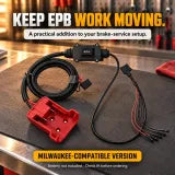 🔧 12–24V EPB Emergency Release Tool | Forward & Reverse Control