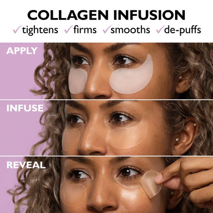 Viralluxe Instant FirmX Collagen Eye Patches