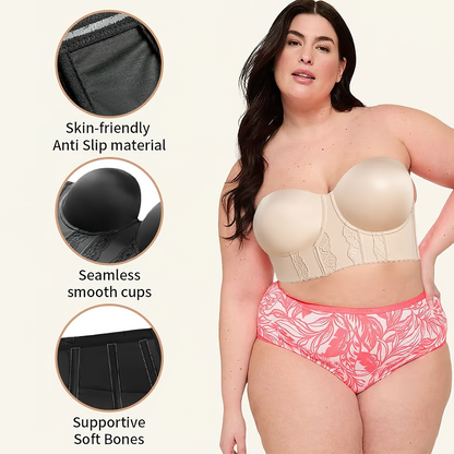 The Low Back Strapless Bra