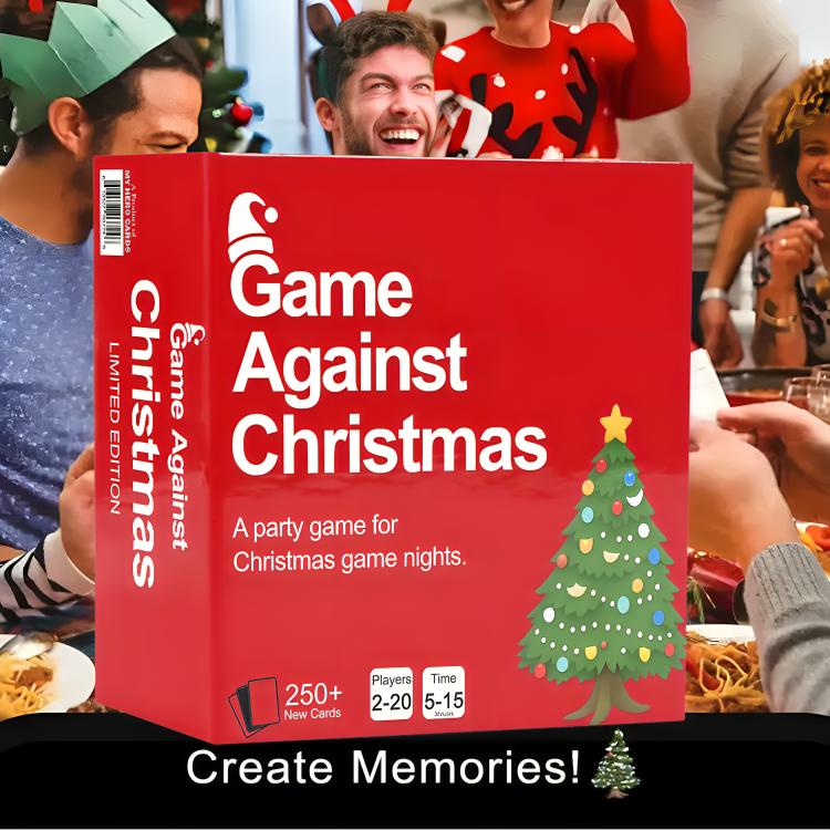 Cards Game Against Christmas- A party cards game for Christmas Game night 2025 Edition