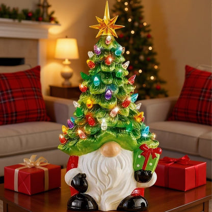 🔥Hot Sale 49% off🌟🎄✨Lighted Christmas Gnome Tree Ornament(💥Buy 3 Get 1 Free )