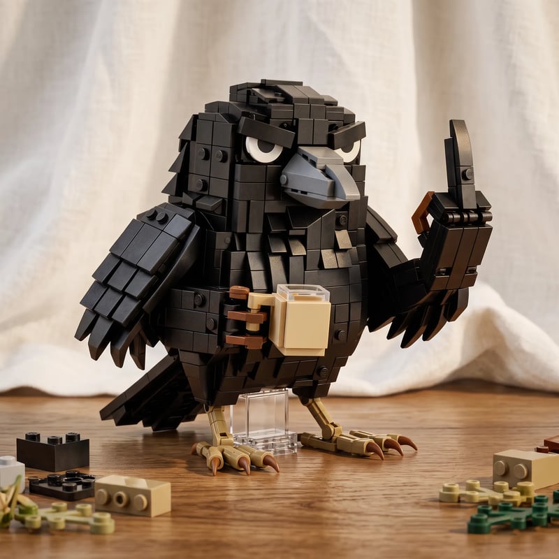 Sarcastic Crow