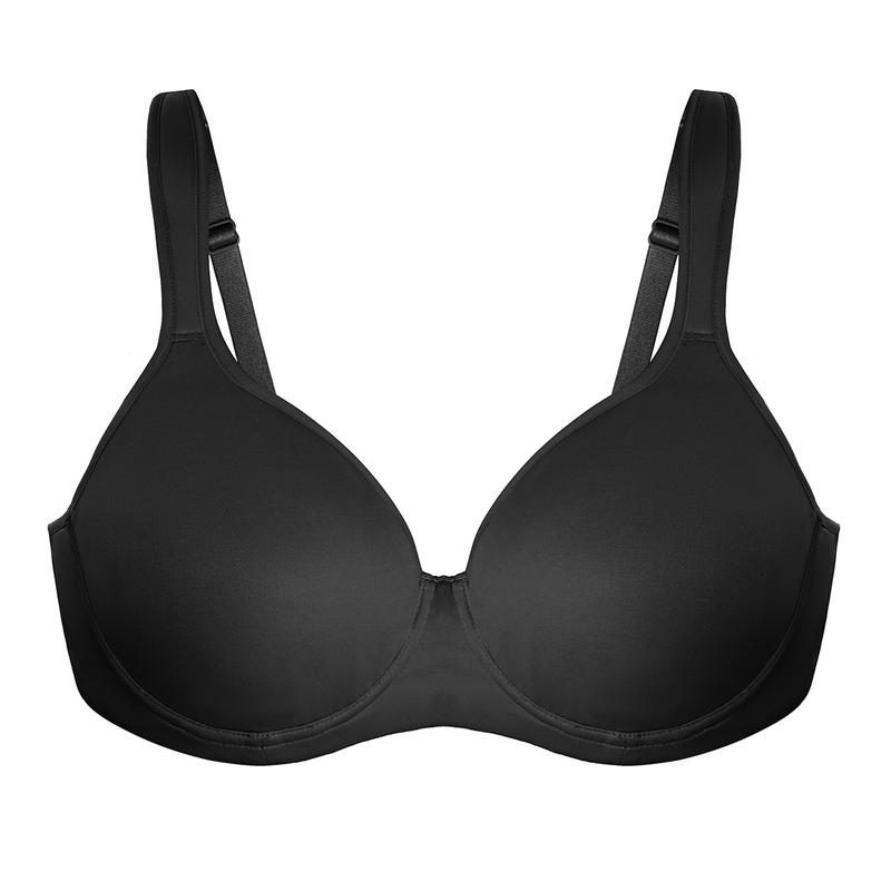 Soft Plus Size Full Coverage Unlined Minimizer Bra