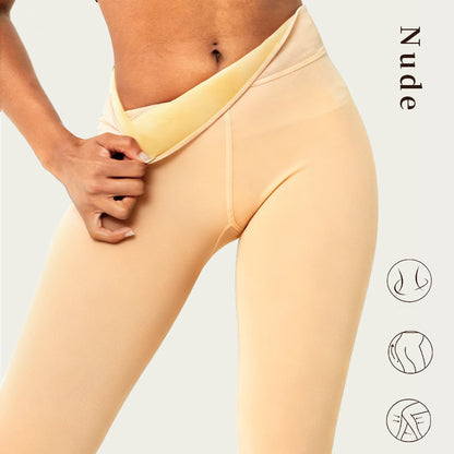 New model One-Seam Translucent Fleece Lined Tights