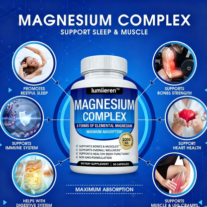 Lumiieren™ Magnesium Complex – 8 Essential Magnesium Forms