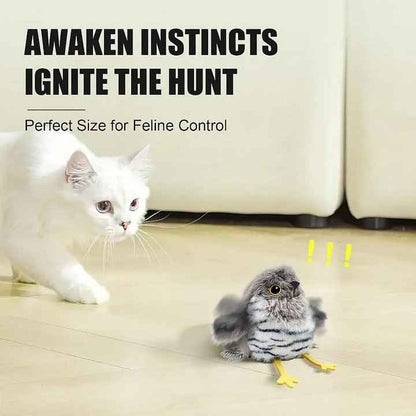 🔥Last day for 50% off-Rechargeable Flapping Bird Cat Toy