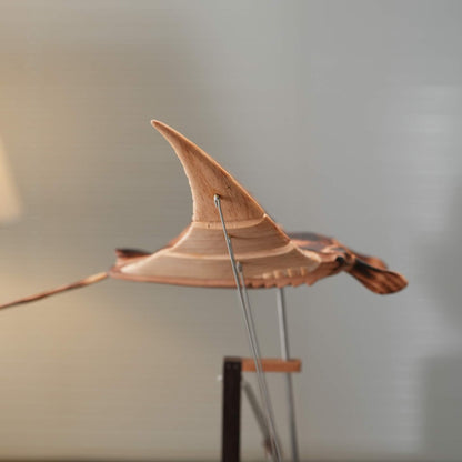 Wooden Manta Ray Automaton