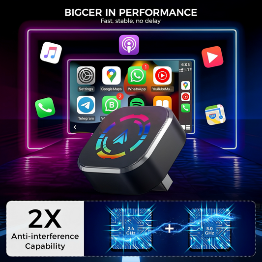 2026 Wireless CarPlay Adapter for iPhone/Android