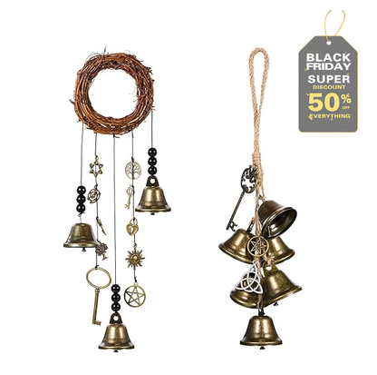 🧙‍♀️🔔Handmade Witch Bells for Home Protection