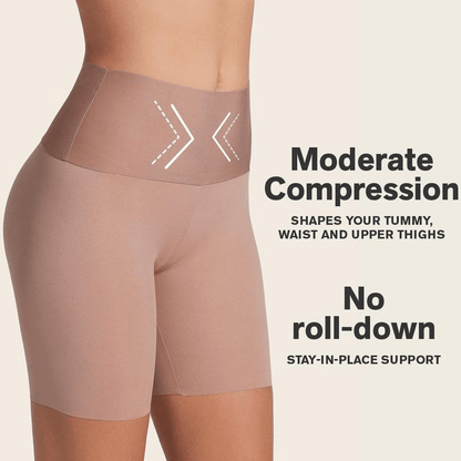 Women's Seamless High Waisted Tummy Tuck Shorts