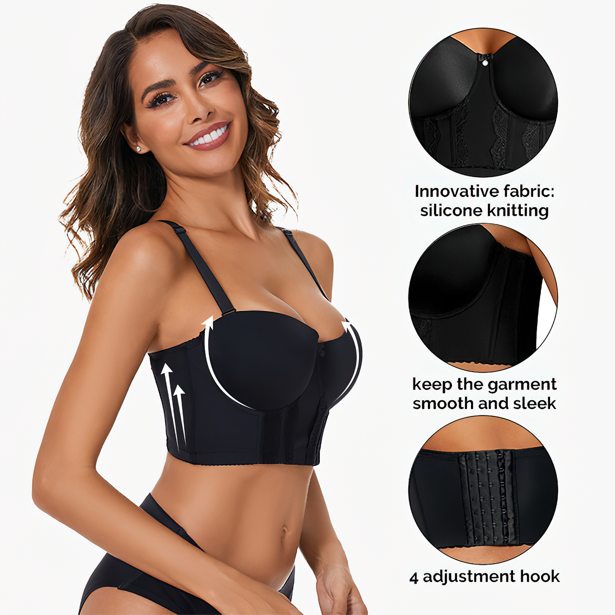 The Low Back Strapless Bra