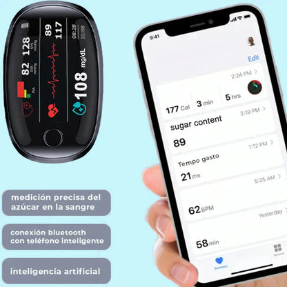 🔥Final 3 Hours: 50% OFF🏆Non-Invasive Blood Glucose Meter[99.9% Accuracy]✅TGA Approved