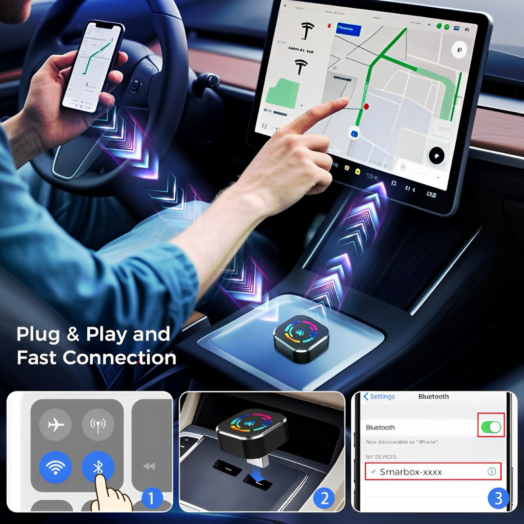 2026 Wireless CarPlay Adapter for iPhone/Android