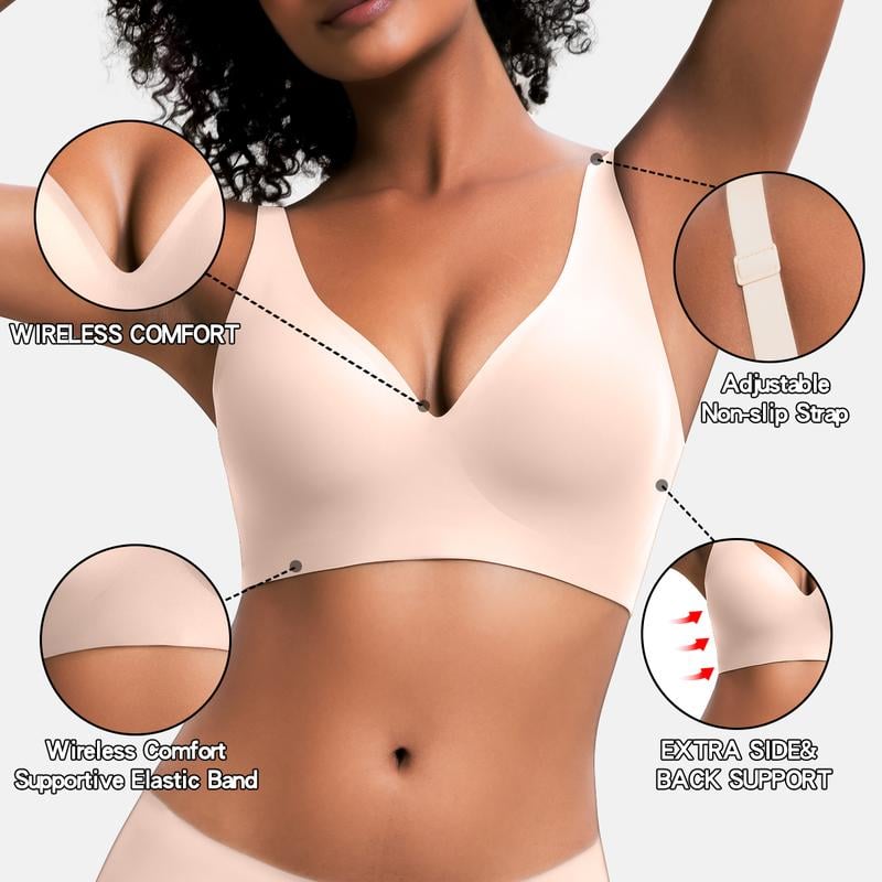 Womens Comfortable Wireless Bras