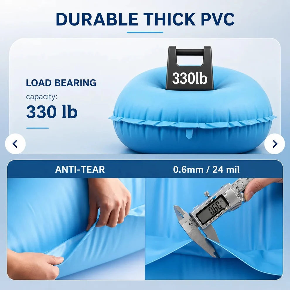 💧 Winter 50% OFF - Uirway Heavy‑Duty PVC Winter Pool Pillow for Above‑Ground Pools