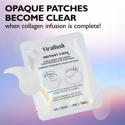 Viralluxe Instant FirmX Collagen Eye Patches