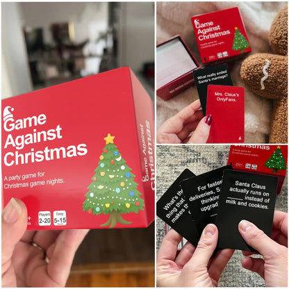 Cards Game Against Christmas- A party cards game for Christmas Game night 2025 Edition