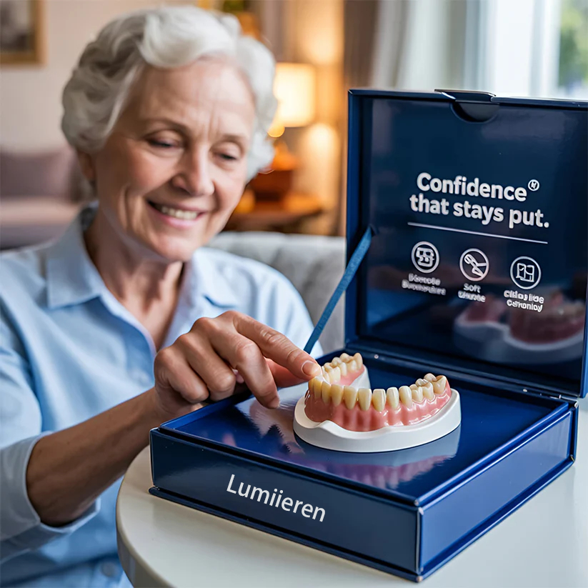 Lumiieren™ Adsorptive Denture