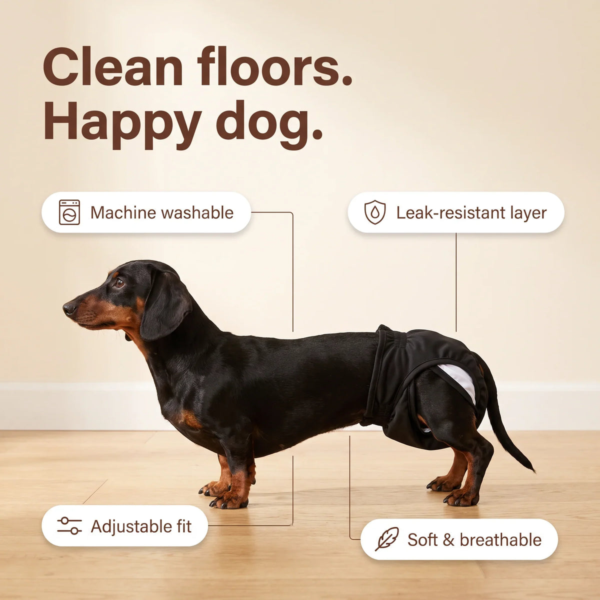 Washable Dog Diaper