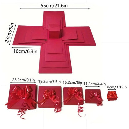 ⏰🎄50K+ SOLD! 🎁✨Surprise Explosion Gift Box Kit