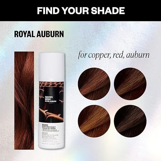 ✨Never Miss Root and Scalp Touch-Up Spray🧴Gray Hair Remover Spray