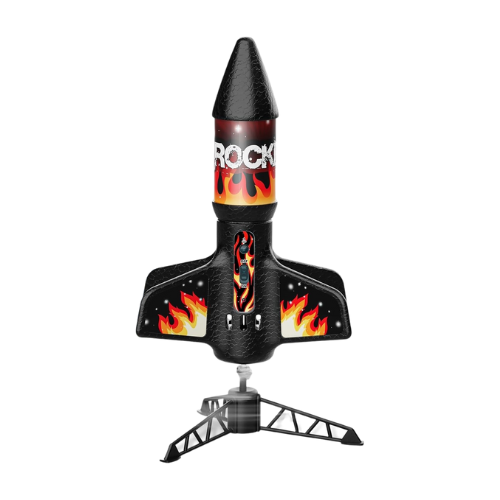 Yuletide Flame Spinning Rocket Toy