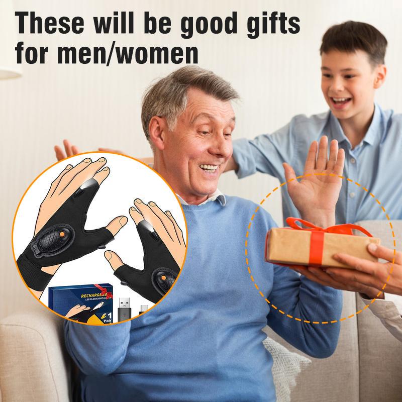 LED Light Fishing Gloves – Lightweight & Breathable