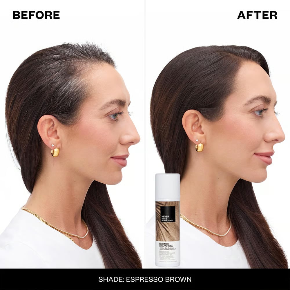 ✨Never Miss Root and Scalp Touch-Up Spray🧴Gray Hair Remover Spray