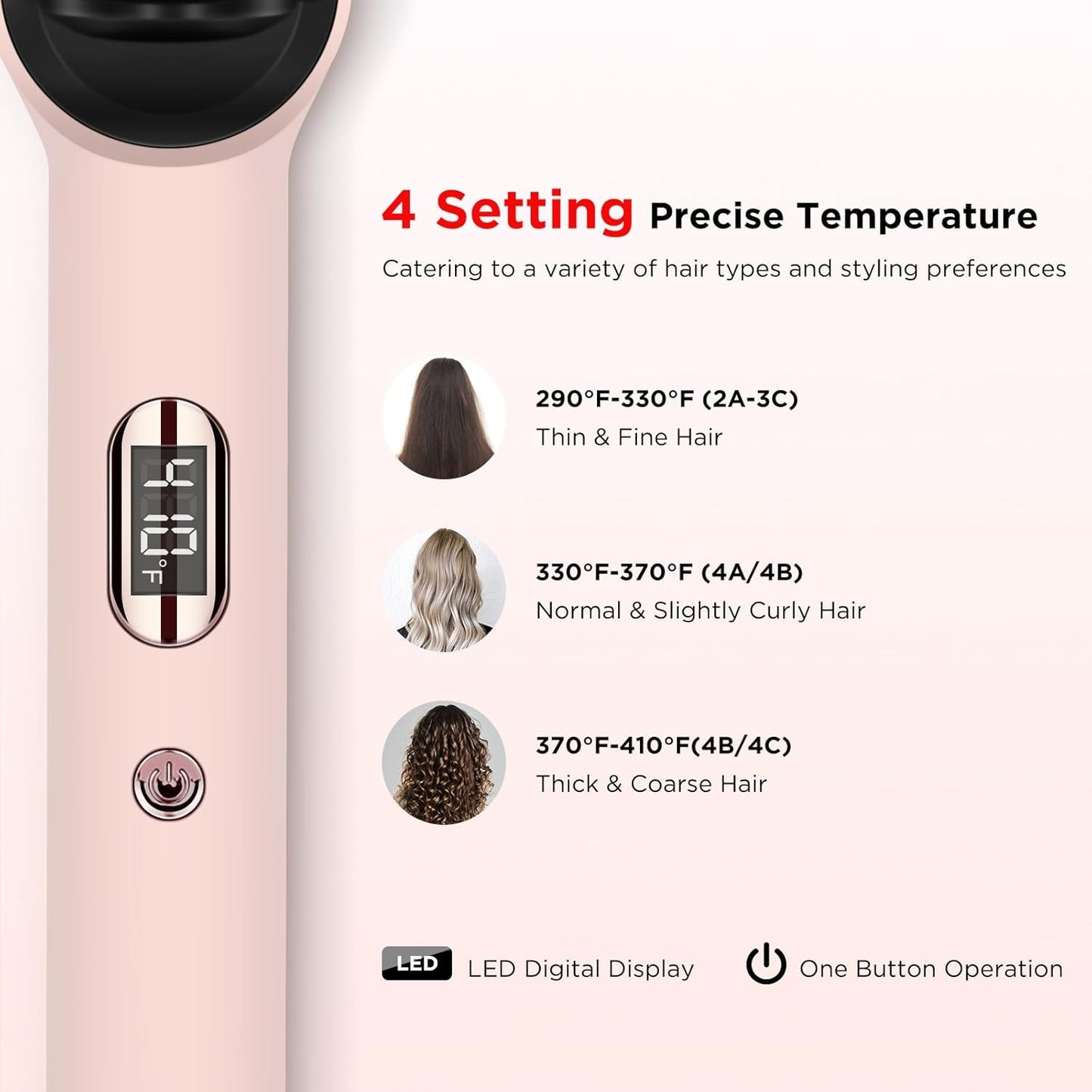 3-Barrel Curling Iron for Beach Waves