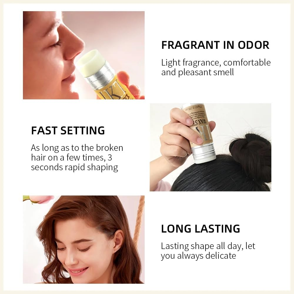 Wax Stick - Wax Stick to remove frizz ️ 🎁  FREE 👉 Double baby hair comb