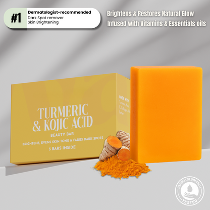 Turmeric & Kojic Acid - Skin Brightening Soap