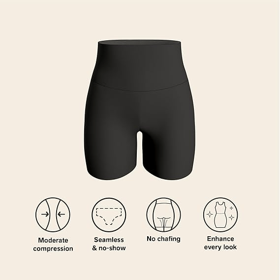 Women's Seamless High Waisted Tummy Tuck Shorts