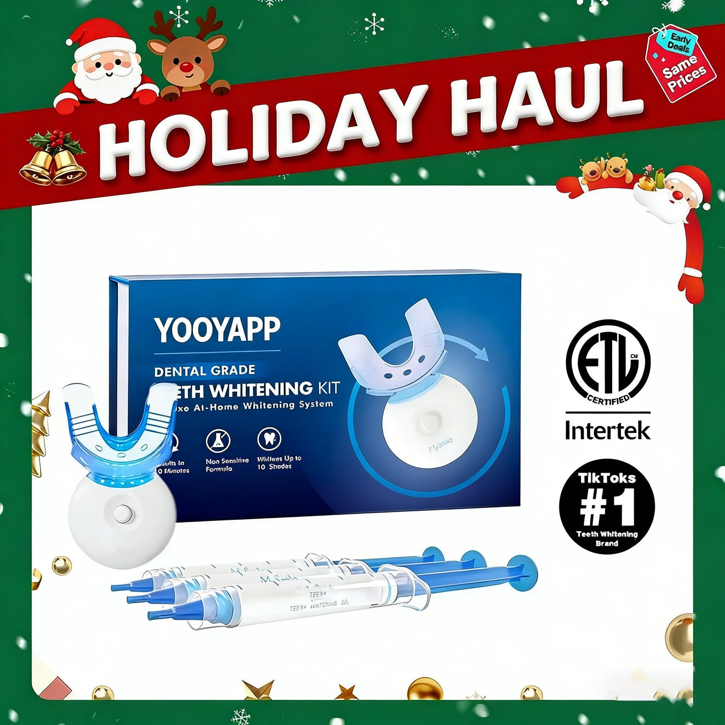 Festive Fresh: Holiday Teeth Whitening Bundle