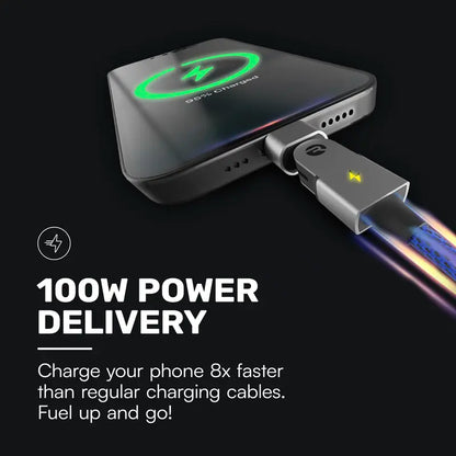 Magic Spin Cable - Fast Charging Cable for Mobile Phones and Electronics