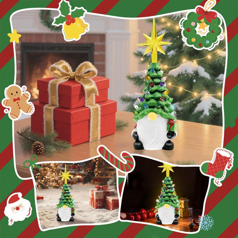 🔥Hot Sale 49% off🌟🎄✨Lighted Christmas Gnome Tree Ornament(💥Buy 3 Get 1 Free )