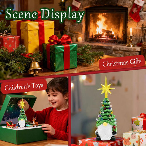 🔥Hot Sale 49% off🌟🎄✨Lighted Christmas Gnome Tree Ornament(💥Buy 3 Get 1 Free )