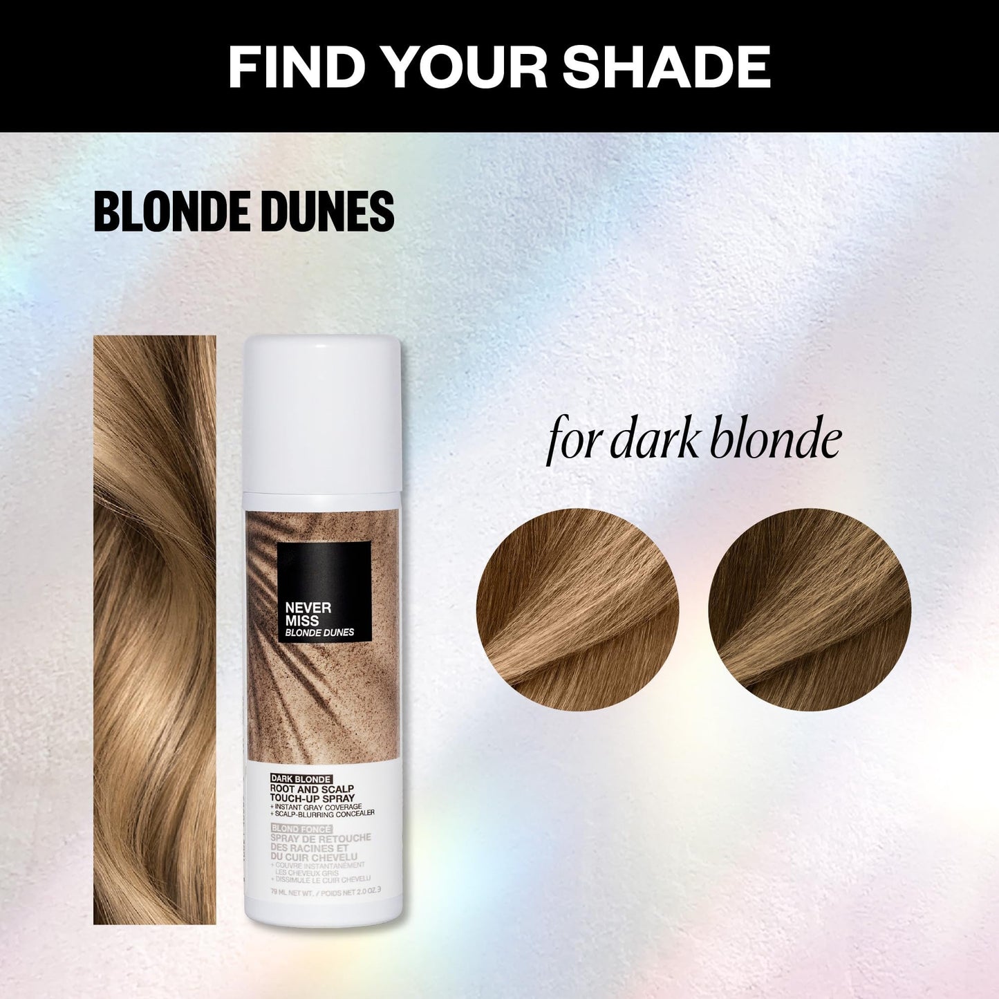 ✨Never Miss Root and Scalp Touch-Up Spray🧴Gray Hair Remover Spray