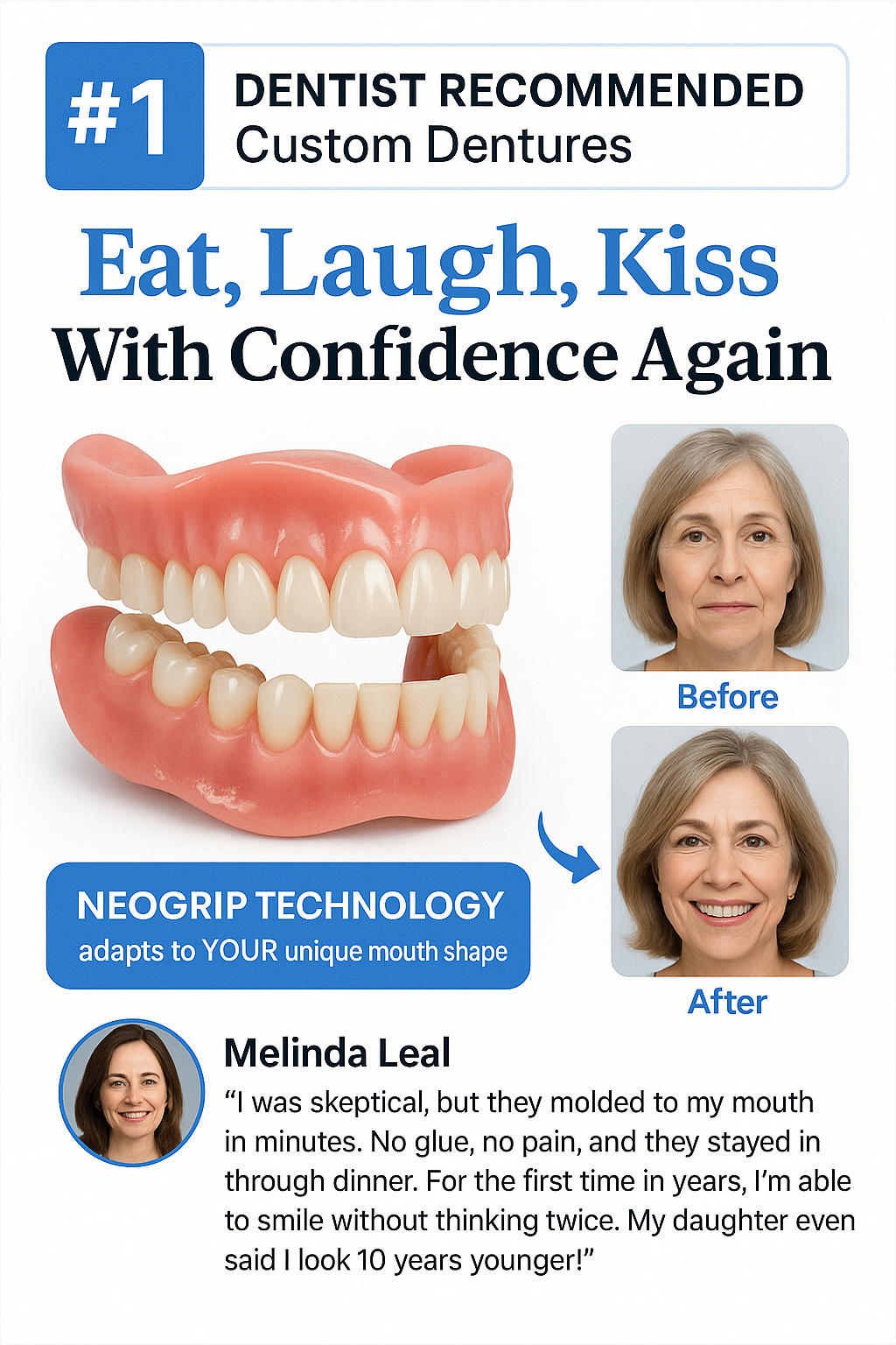 Lumiieren™ Adsorptive Denture