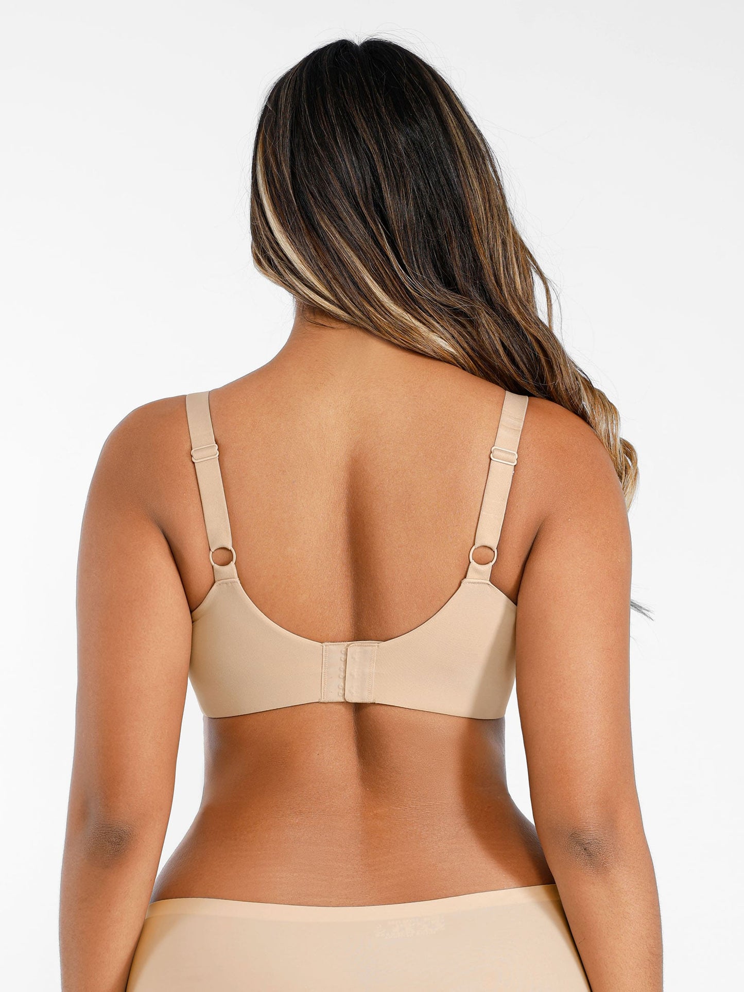 Underwire Adjustable Deep V-neck Bra