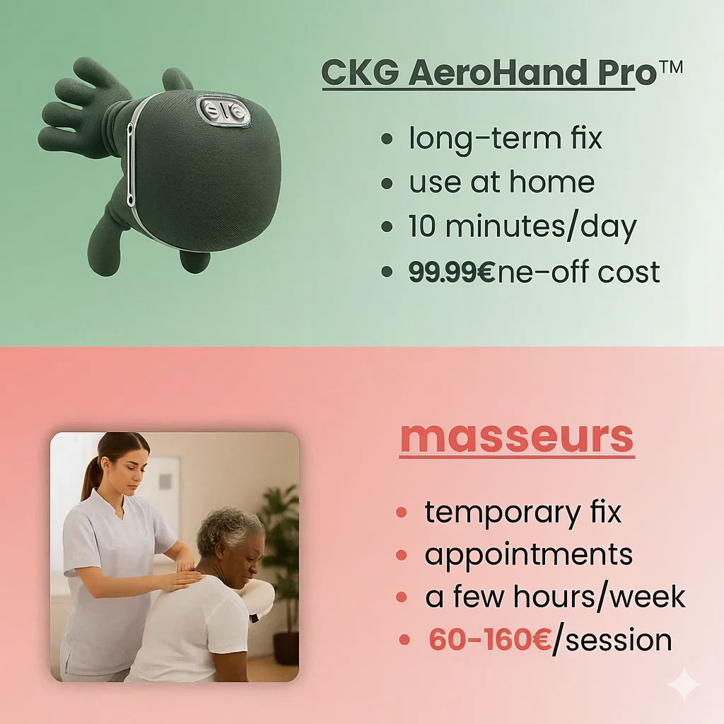 Heated Hand Massager Pain Relief & Relaxation