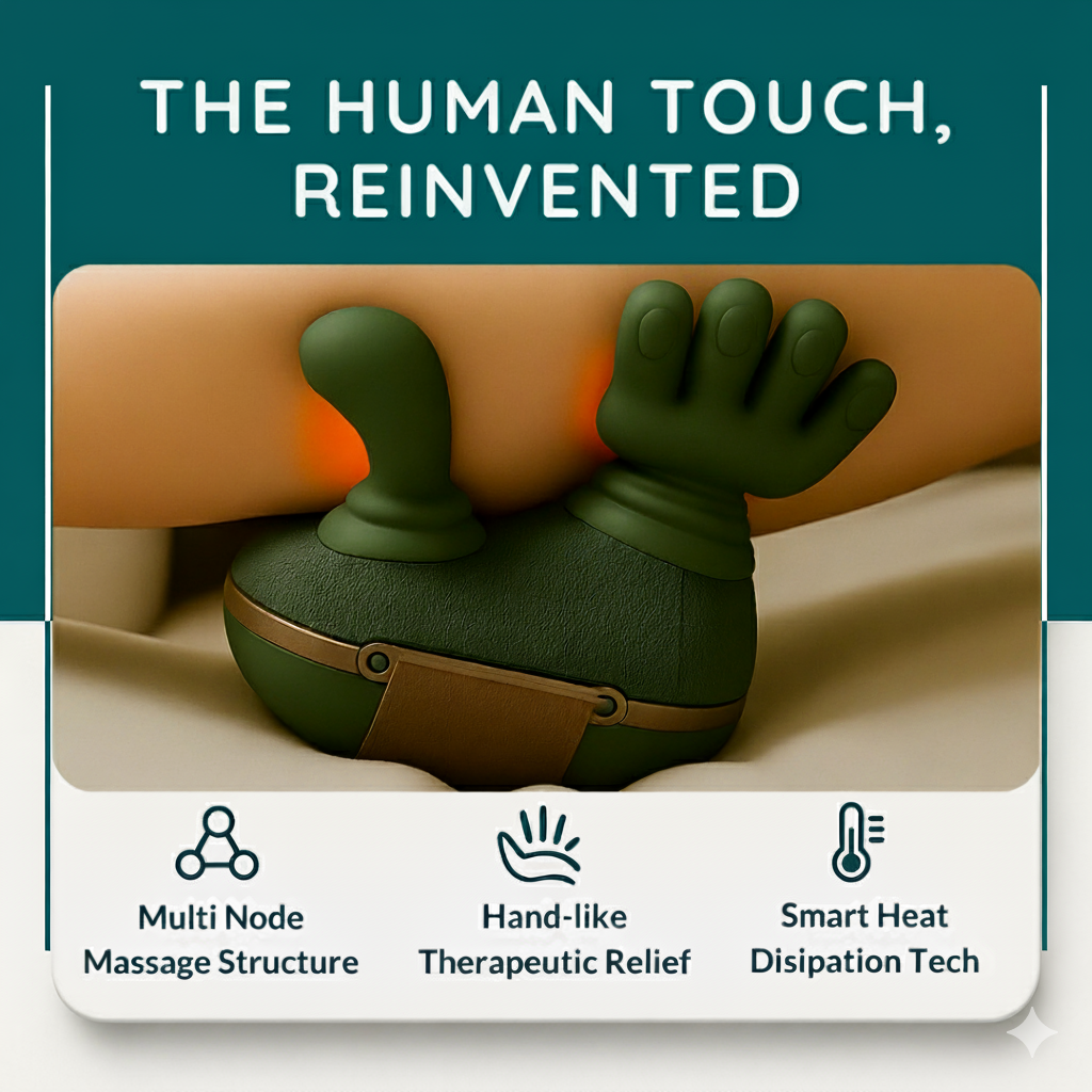 Heated Hand Massager Pain Relief & Relaxation