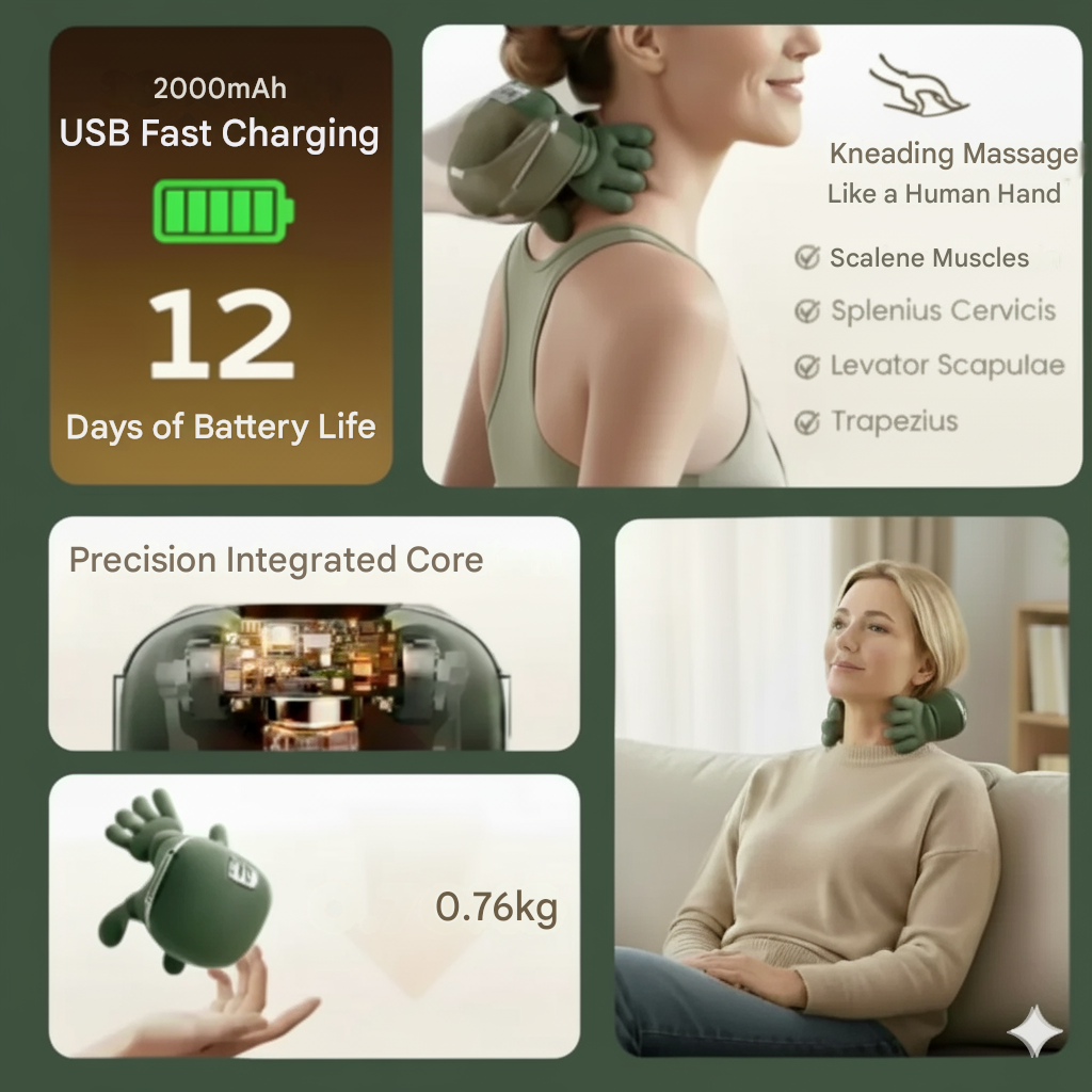 Heated Hand Massager Pain Relief & Relaxation