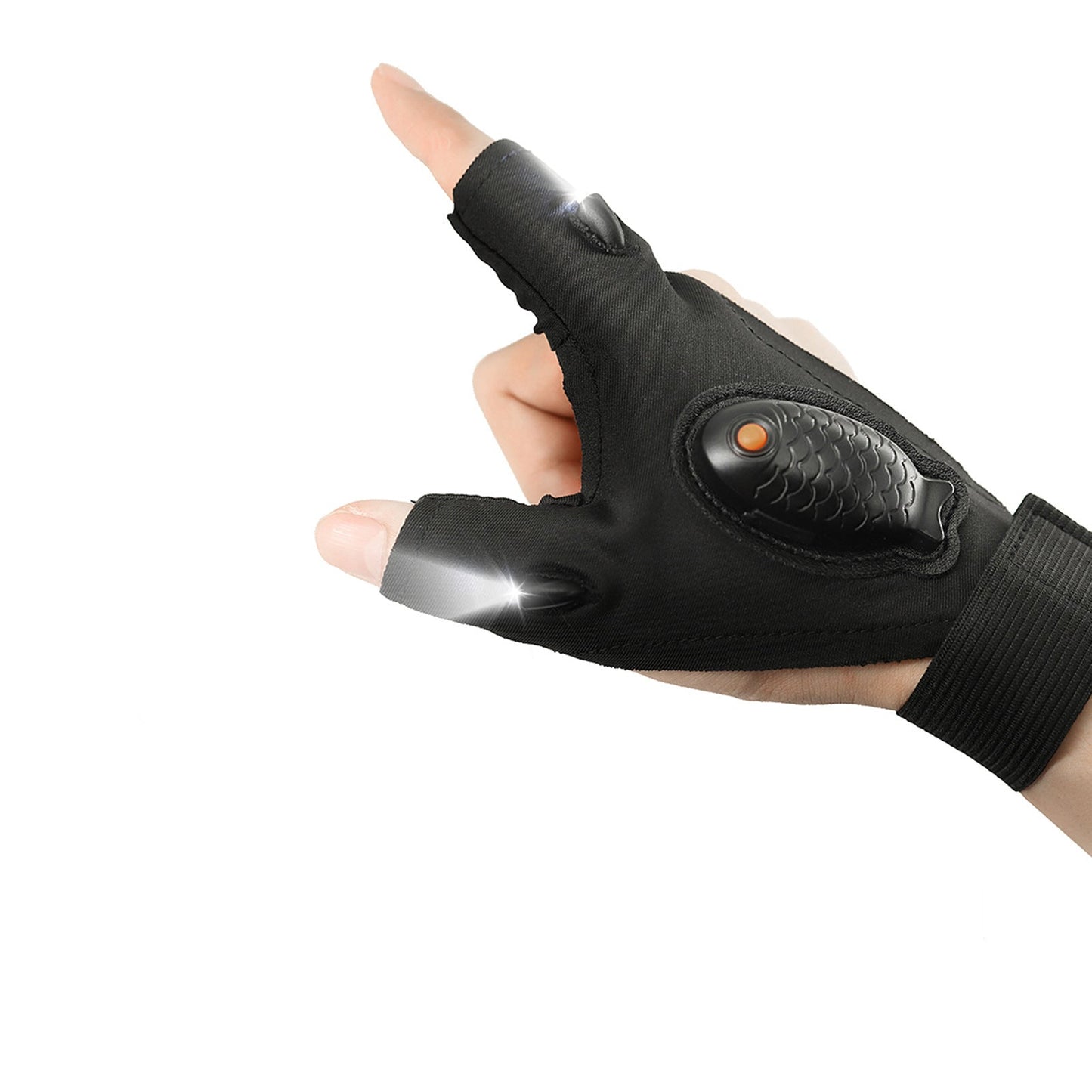 LED Light Fishing Gloves – Lightweight & Breathable