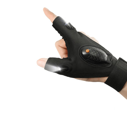 LED Light Fishing Gloves – Lightweight & Breathable