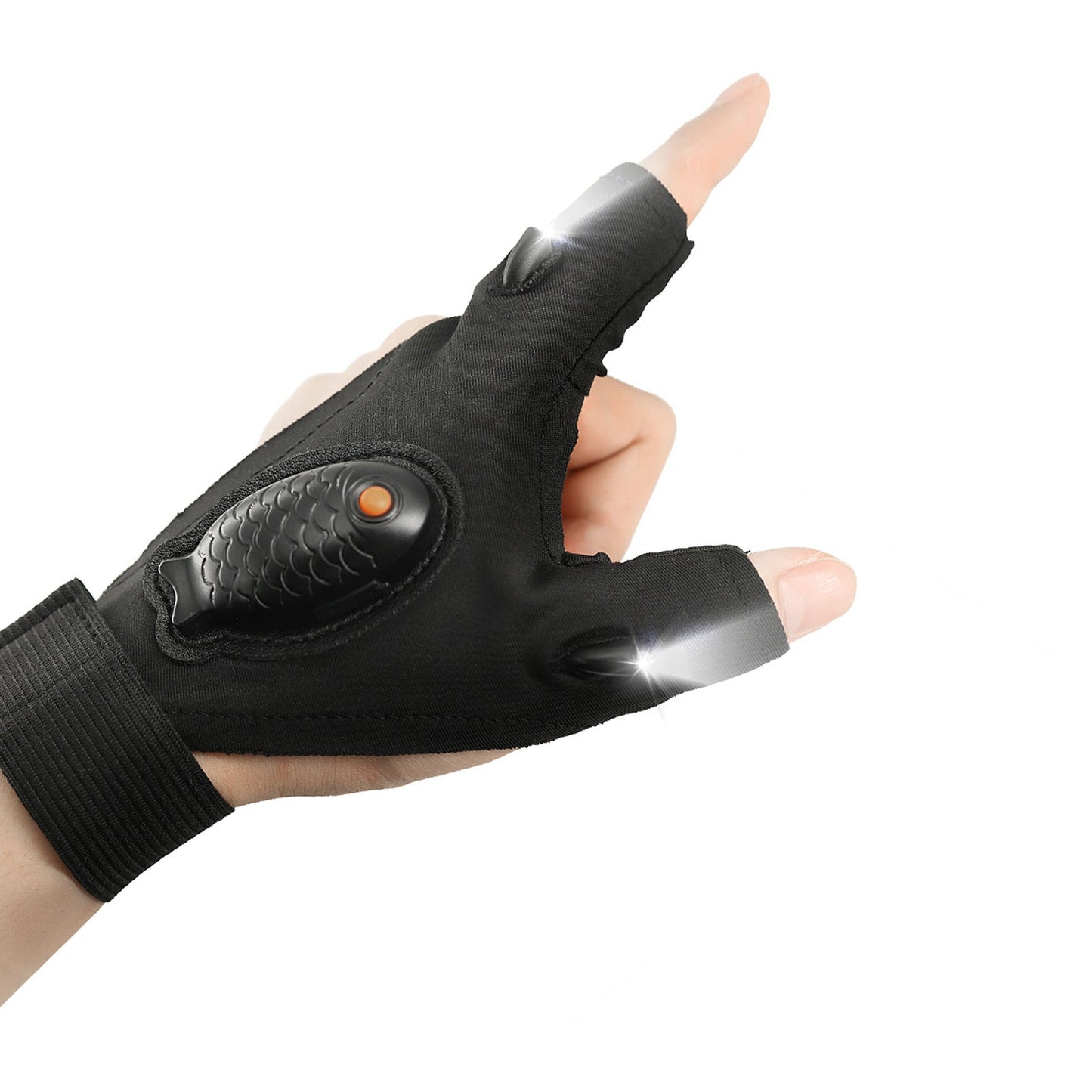 LED Light Fishing Gloves – Lightweight & Breathable