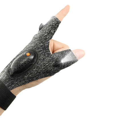LED Light Fishing Gloves – Lightweight & Breathable