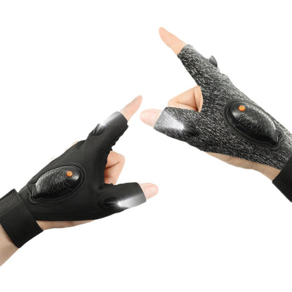 LED Light Fishing Gloves – Lightweight & Breathable