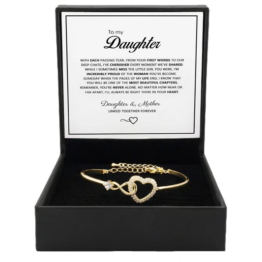 To My Daughter - Forever Linked - Bracelet