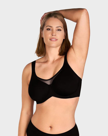 Plus Size Cooling Full Coverage Minimizer Bra